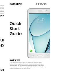 Contact metro by phone or in person to request an unlock code. Samsung Galaxy On5 Quick Start Manual Manualzz