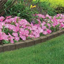 Ecotrend 3 25x48 Inch Roman Stone Earth The Home Depot Canada Lawn Edging Garden Edging Upcycle Garden