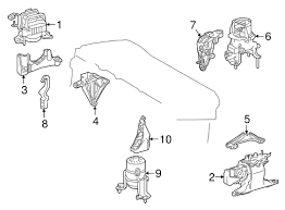 There are 4 mounts for engine & trans axle, the rear is the hardest to get to but on a hoist it is not so bad, the side transmission mount is the next hardest, the other two are fairly easy. Engine Trans Mounting For 2018 Toyota Camry Toyota Parts Center