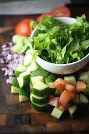 Lettuce Tomato Cucumber Salad Recipe Cucumber Recipes Salad Cucumber Salad Recipe Healthy Lettuce Tomato