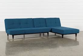 Paige Blue Convertible Sofa And Chaise Chaise Lounge Sofa Living Spaces Sofa Convertible Sofa