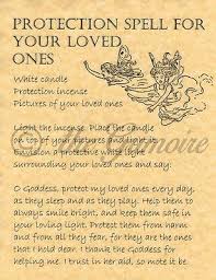 Protection Spell For Your Loved Ones Book Of Shadows Spells Page Wicca Bos Wiccan Spell Book Spells Witchcraft Spell Book