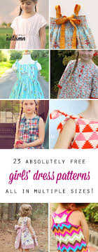 How To Make A Dress 25 Free Dress Patterns For Girls Women It S Always Autumn Girls Dress Pattern Free Dress Patterns Free Trendy Sewing Projects