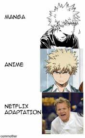 Netflix adaption memes thanks for watching my latest meme compilation video. Anime Netflix Adaptation Memes