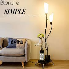 Modern Nordic 2 Lights Floor Lamp Tea Table Standing Light Living Room Bedroom Led Fixtures Creative Bedside Lamp Home Lighting Floor Lamps Aliexpress