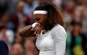 Serena williams, 39, broke down in tears on the tennis court in wimbledon on june 29 after withdrawing from the tournament due to an injury. Ec57u873rlbhnm
