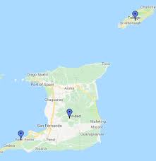 Click on the regiones de trinidad y tobago to view it full screen. Trinidad And Tobago Google My Maps