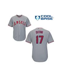 Get on the field in this men's majestic los angeles angels of anaheim shohei ohtani jersey. Youth Shohei Ohtani Los Angeles Angels Authentic Grey Road Cool Base Jersey