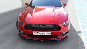 Customer viewpoint ratings and reviews. Front Ansatz Fur Ford Mustang Mk6 Schwarz Matt Frontansatze Aerodynamik Auto Tuning Tuning Parts24 De