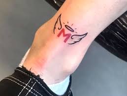 This creative c and b letter tattoo deisgn looks . 20 Stylish M Letter Tattoo Designs And Ideas Styles At Life