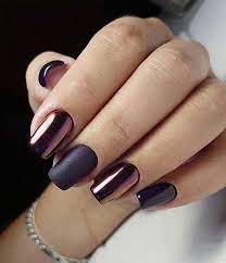 Metal And Mate Black Nail Art Design 2019 Modren Villa Trendy Nail Art Designs Trendy Nail Art Pretty Nails