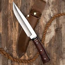 Large Bowie Knife Includes Leather Sheath Knife Bowie Knife Best Bowie Knife