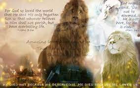 Aslan And Christ By Nicky Gonzales Narnia Movies Aslan Chronicles Of Narnia