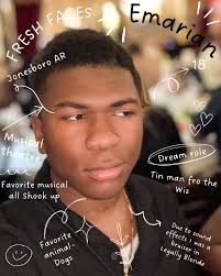 Meet the Cast: Max Emery, a sophomore, is delighted to portray Lord  Pinkleton in A-State Theatre's production of Rodgers and Hammerstein's  Cinderella. This marks Max's second performance with A-State Theatre,  following his