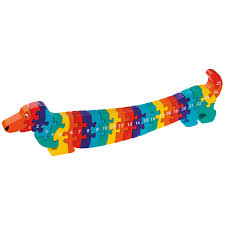 The best jigsaw puzzles are challenging, engaging, and entertaining. Dachshund 1 25 Number Puzzle Lanka Kade Toys Games