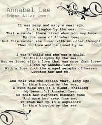 Annabel Lee By Edgar Allan Poe Edgar Allan Poe Annabel Lee Literary Quotes