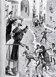 Entra por la puerta de atocha y se detiene en la de alcalá, de los arcos cubiertos de rosas penden dos grandes cuadros de goya, encargados por el regente luis maría: Levantamiento Del 2 De Mayo Wikipedia La Enciclopedia Libre
