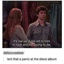 Pin By Tris Strom On I M Emo Sue Me That 70s Show Disco Panic