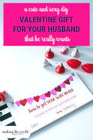 Valentine gift for husband special printed scroll message card. Sexy Valentine Gift For Your Husband That He Really Wants