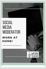 Social Media Moderator Work At Home Working From Home Social Media Work From Home Jobs