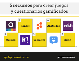 Ayuda Para Maestros 5 Recursos Para Crear Juegos Y Cuestionarios Gamificados Tecnicas De Ensenanza Aprendizaje Tecnicas De Ensenanza Crear Juegos