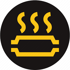 You may not ever see this warning symbol, but if you do it would be in your best interest to know what it means. Catalytic Catalytic Converter Warning Exhaust Pipe Heat Intake Light Warning Icon Download On Iconfinder
