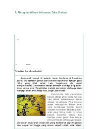 Pada kondisi tertentu, cerita inspiratif dapat membuat anda berjanji menjadi pribadi. Bs Bahasa Indonesia Kelas 9 Revisi 2018