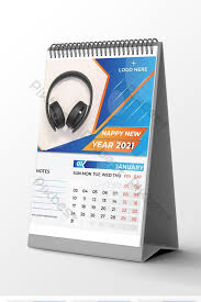 Desk Calendar 2021 Template Ai Ai Free Download Pikbest