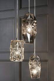 Next Mira 3 Light Cluster Mink Ceiling Lights Bedroom Ceiling Light Kitchen Ceiling Lights