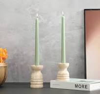 WORHE Candle Holders Italy True Natural ... - Amazon.com