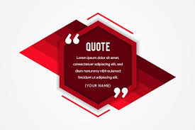 Download Hexagon Quote Red Graphic By Noory Shopper Creative Fabrica Lorem Ipsum Yellowimages Mockups