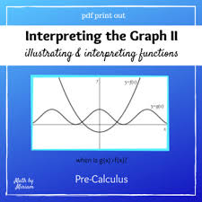 Interpreting The Graph Activity For Pre Calculus Functions Unit Calculus Mathematics Activities Graphing