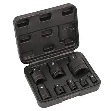 Kraft Adapter Set 8tlg Vierkant 1 4 Quot 3 8 Quot 1 2 Quot 1 Zoll I Wiesemann 80010 I Chrom Vanadium Stahl I Kraft Vergrosse Parenting Portable Power Tools