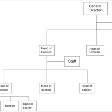 Simplified Organizational Chart Of The Parisian Accounting