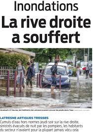 La preuve en est, 53 communes du département de la gironde ont été reconnues en état de catastrophe naturelle au titre des « inondations et coulées du boue » par l'arrêté interministériel du 30 juin 2021 paru au journal officiel le … Inondations Gironde Vigilante