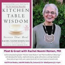 Savesave kitchen table wisdom for later. Rachel Naomi Remen M D Facebook