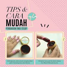 Video menggunakan inai celup reddish by cempaka collections. Inaiqlhalal Instagram Posts Gramho Com