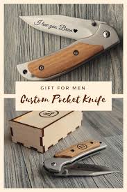 A Handy Pocket Knife With A Folding Blade And Wooden Handle Pad Will Be A Practical Gift For Practical Gifts For Men Cool Gifts For Kids Birthday Gift For Him