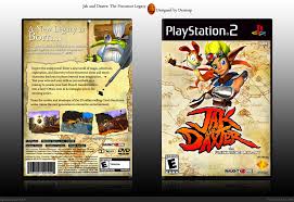 After 2 interviews i was contacted by the publisher and invited to create the cover art for the book. Jak And Daxter The Precursor Legacy Playstation 2 Box Art Cover By Dersnap