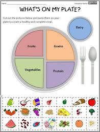 Nutritional Health Worksheets What S On My Plate Health And Nutrition Health Education Nutrition Activities