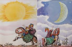 детские рисунки рисунок к сказке о мёртвой царевне и семи богатырях Illyustraciya 27 Iz 46 Dlya Skazka O Mertvoj Carevne I O Semi Bogatyryah Aleksandr Pushkin