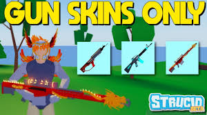 Hi there, welcome to my channel! Using Gun Skin S Only In Strucid Roblox Youtube