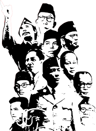 Gambar pahlawan nasional hitam putih untuk mewarnai : Paling Populer 27 Gambar Hitam Putih Pahlawan Indonesia Gani Gambar