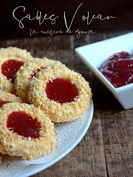 Volcan Sables A La Confiture Et Amandes Recette Sable A La Confiture Recette Gateau Arabe Gateau Oriental Facile
