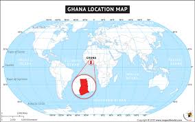 Where is ghana located on the world map? Where Is Ghana Located Location Map Of Ghana