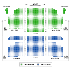 Al Hirschfeld Theatre Seating Chart Seat Info Tickpick