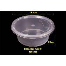 Daur ulang plastik atau botol plastik bekas menjadi sapu ijuk sepertinya masih terdengar sangat • botol bekas • 2 buah triplek berbentuk bulat • isolasi atau lakban • dakron atau dilikon gulung. Large Round Plastic Food Container With Lid Bekas Plastik Bulat Microwave Saiz Besar 1055ml 300 Sets Lazada