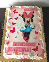 Una Dolcissima E Coloratissima Minnie Per Martina Decorare Torte Torte Cibo