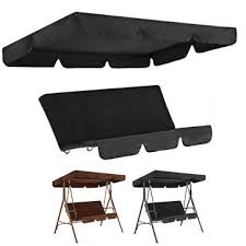Large replacement canopy for swing seat 2 & 3 seater sizes garden hammock cover. 3 Seater Waterproof Garden Swing Chair Canopy Replacement Spare Outdoor Seat Protector Cover Sale Banggood Com