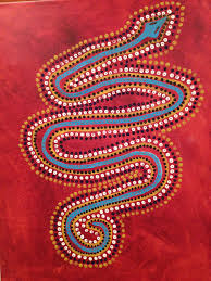 Images For Gt Australian Aboriginal Animal Art Snake Aboriginal Art Animals Aboriginal Art Animal Art